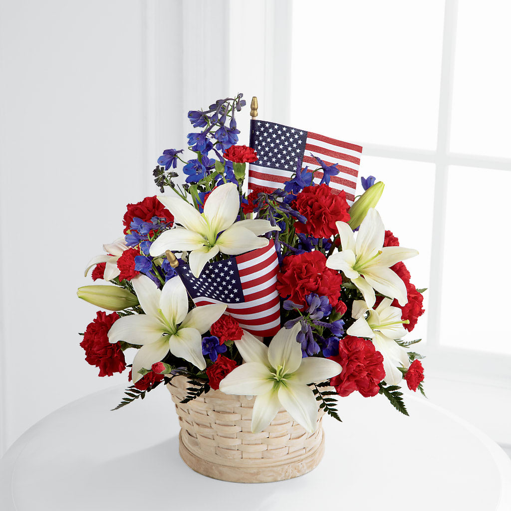 American Glory Bouquet – Showcase Flowers, San Francisco CA