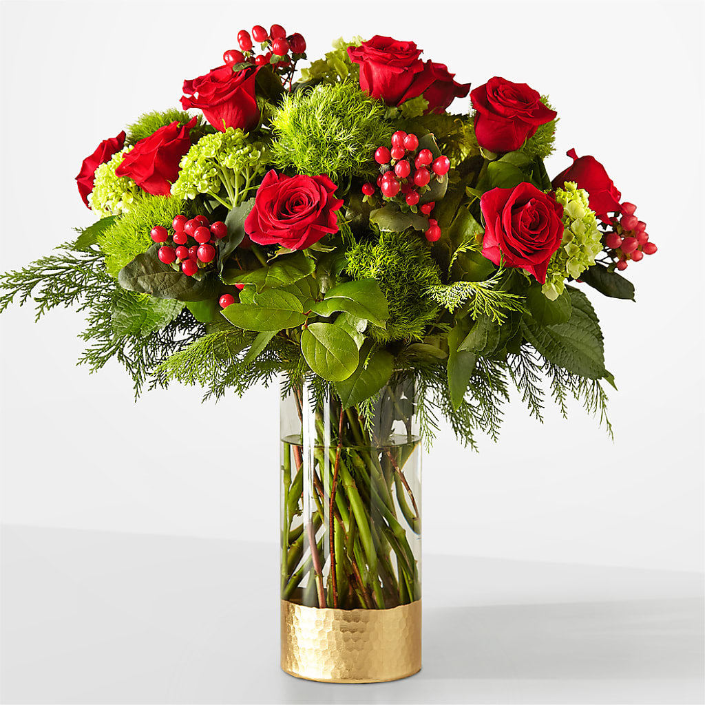 Plaid Throw Bouquet – Showcase Flowers, San Francisco CA