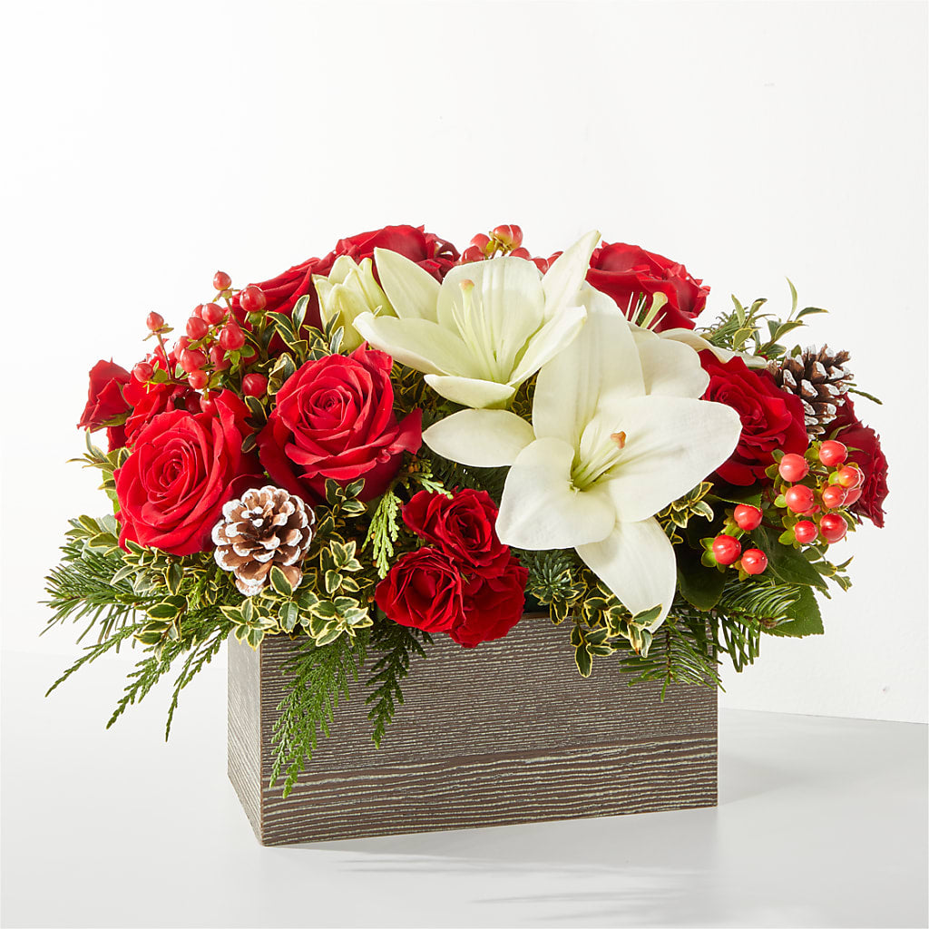 Snowy Wonderland Bouquet – Showcase Flowers, San Francisco CA