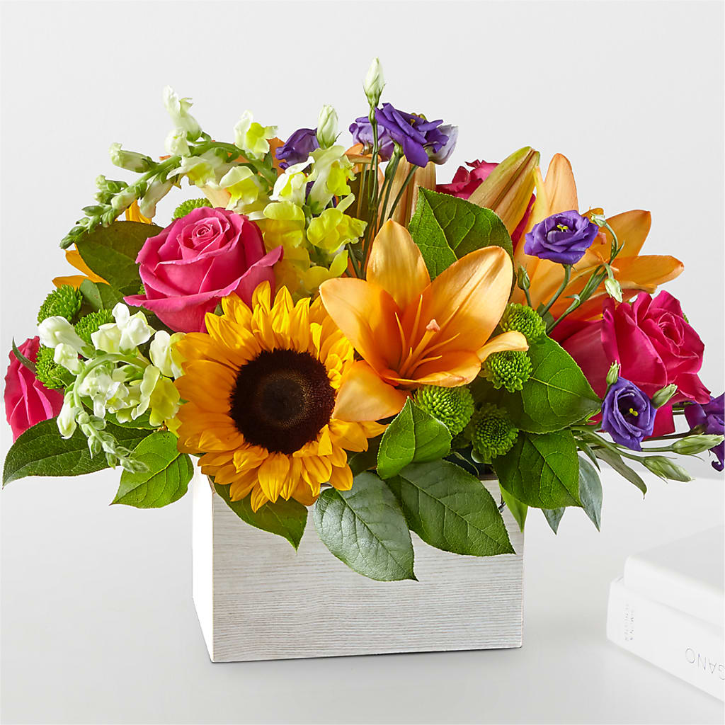 Best Day Box Bouquet – Showcase Flowers, San Francisco CA