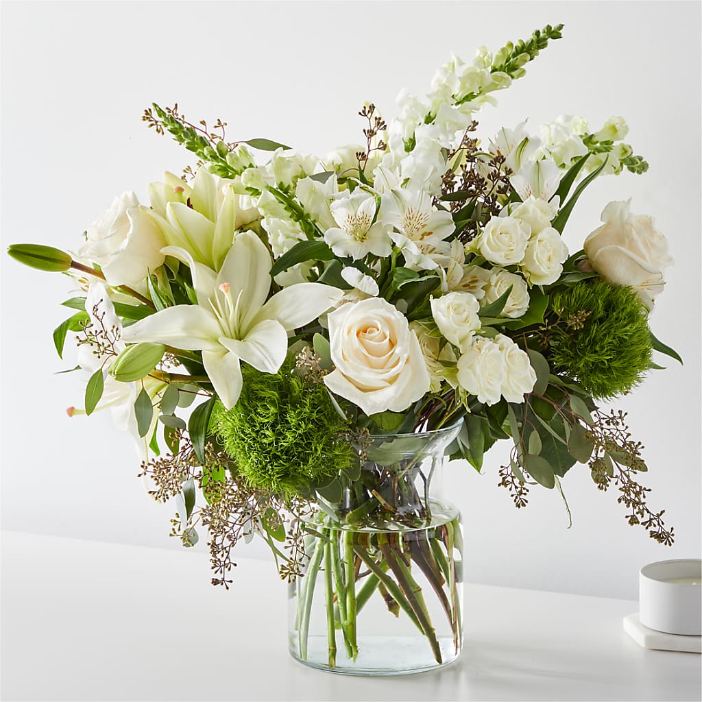 Fresh Linen Bouquet – Showcase Flowers, San Francisco CA