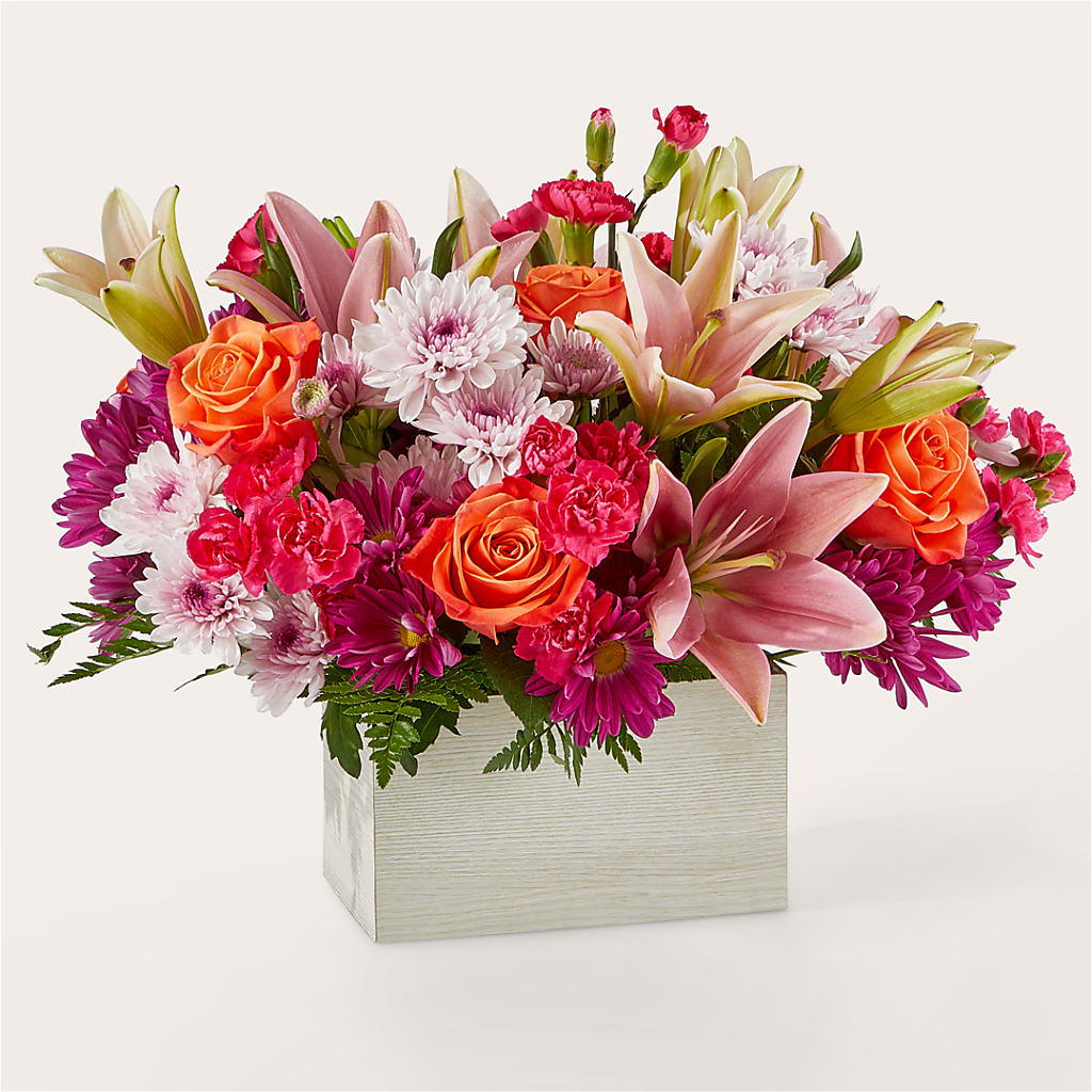 Light of My Life Box Bouquet – Showcase Flowers, San Francisco CA