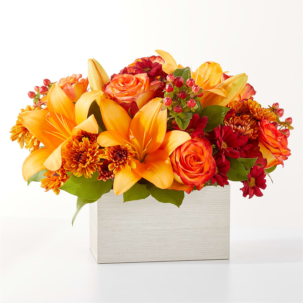 Backyard Bonfire Bouquet – Showcase Flowers, San Francisco CA