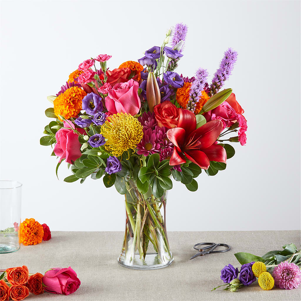 Feast of Color – A Florist Original – Showcase Flowers, San Francisco CA