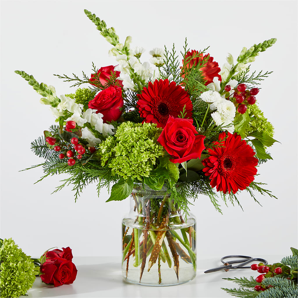 Merry Moment Bouquet – A Florist Original – Showcase Flowers, San Francisco CA