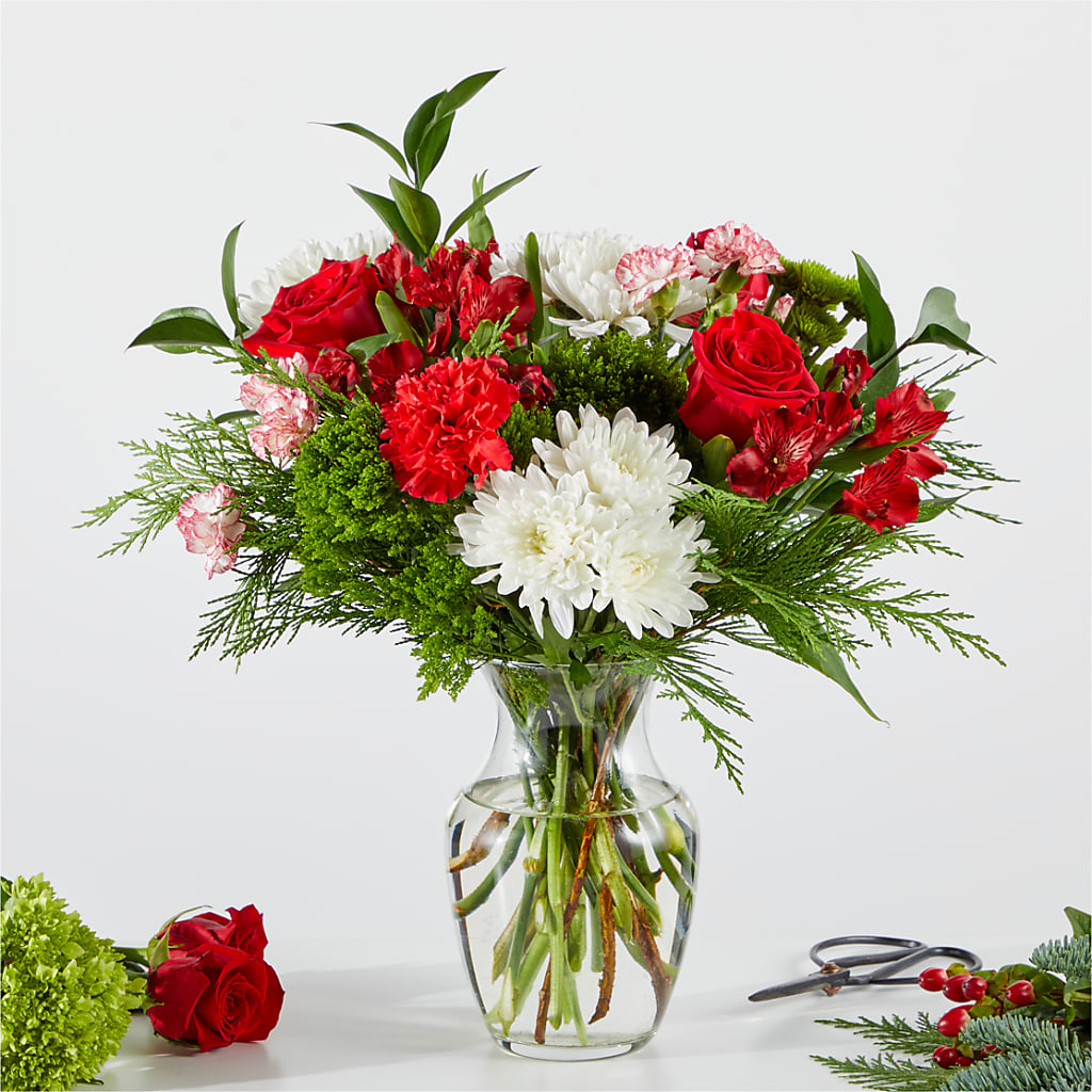 Merry Moment Bouquet – A Florist Original – Showcase Flowers, San Francisco CA