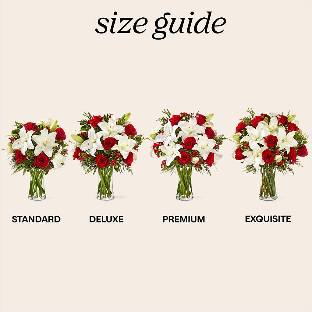 Sparkling Snowflakes Bouquet – Showcase Flowers, San Francisco CA