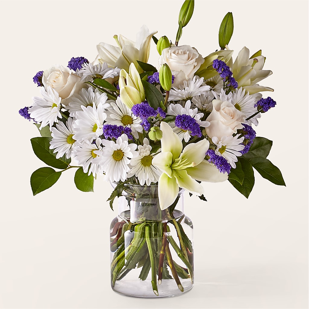 Beyond Blue Bouquet – Showcase Flowers, San Francisco CA