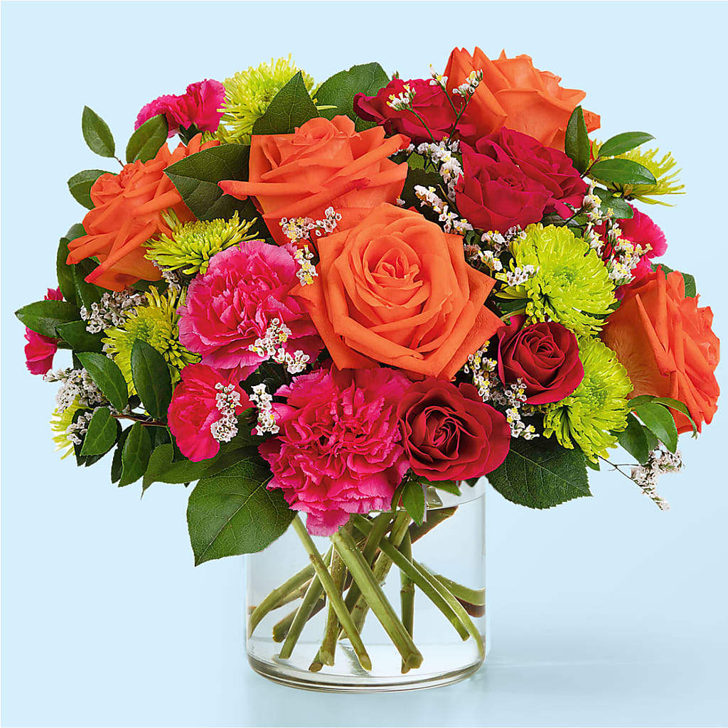 Colorful Carnival Bouquet – Showcase Flowers, San Francisco CA