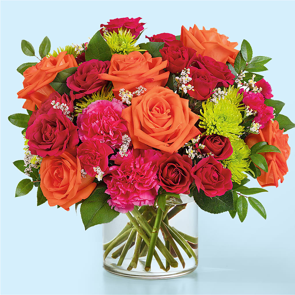 Colorful Carnival Bouquet – Showcase Flowers, San Francisco CA