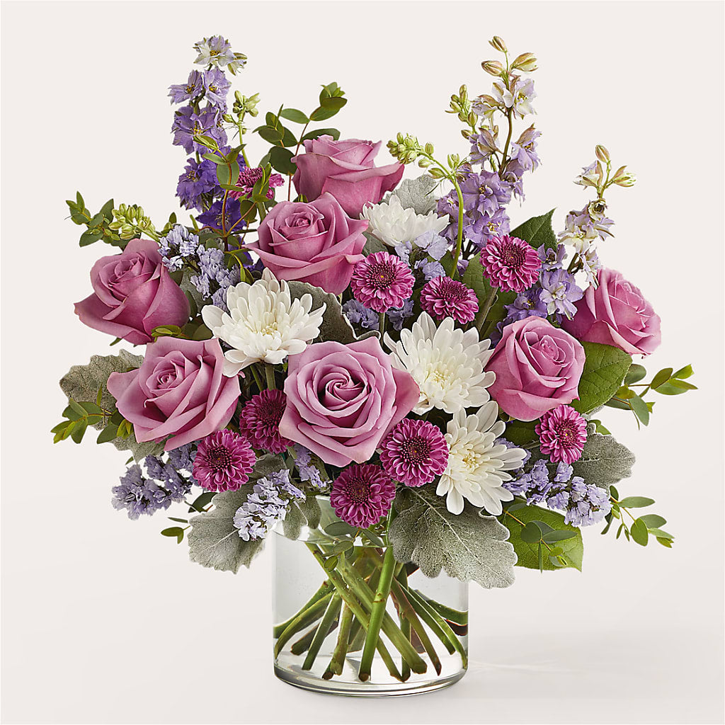 Violet Frost Bouquet – Showcase Flowers, San Francisco CA