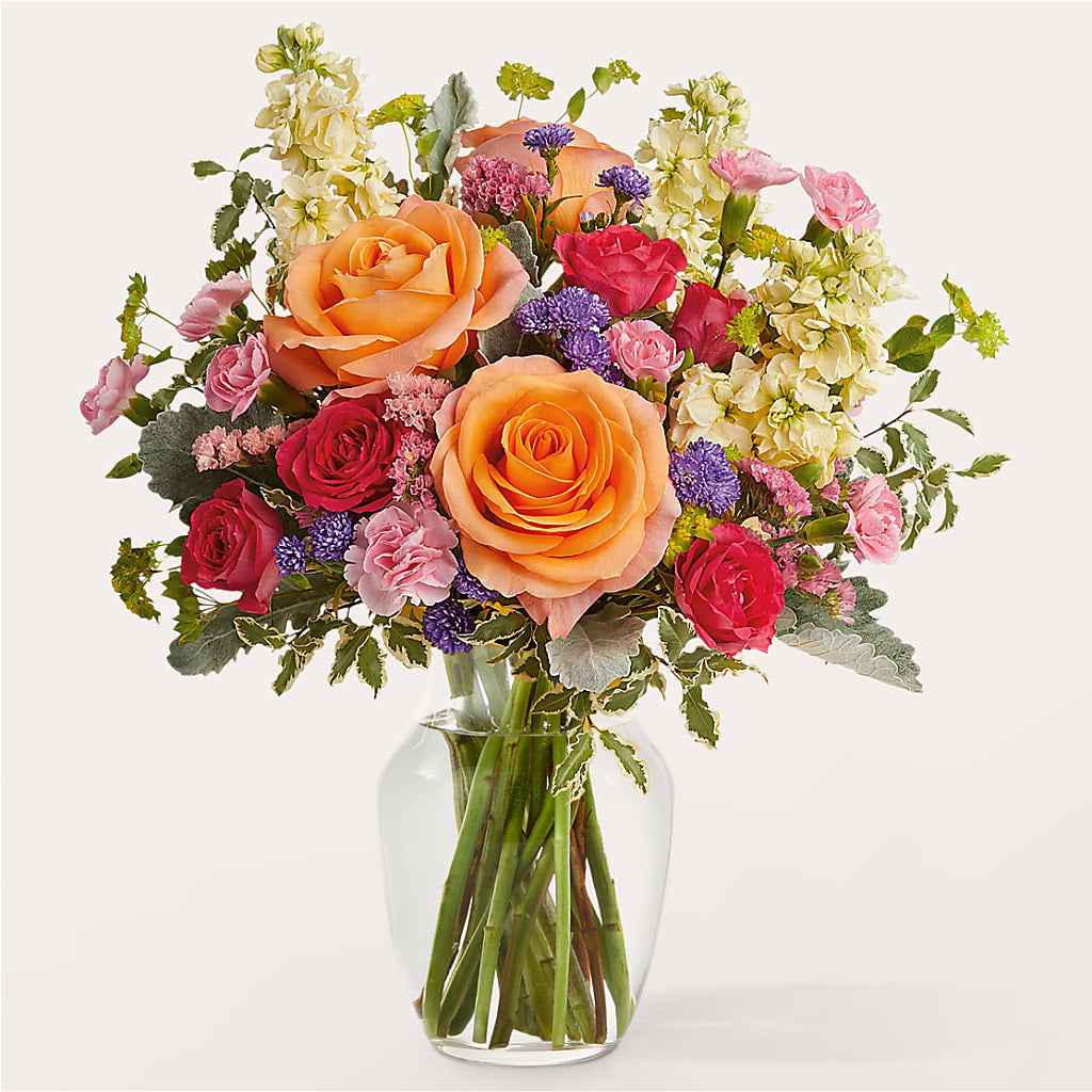 Tangerine Tango Bouquet – Showcase Flowers, San Francisco CA