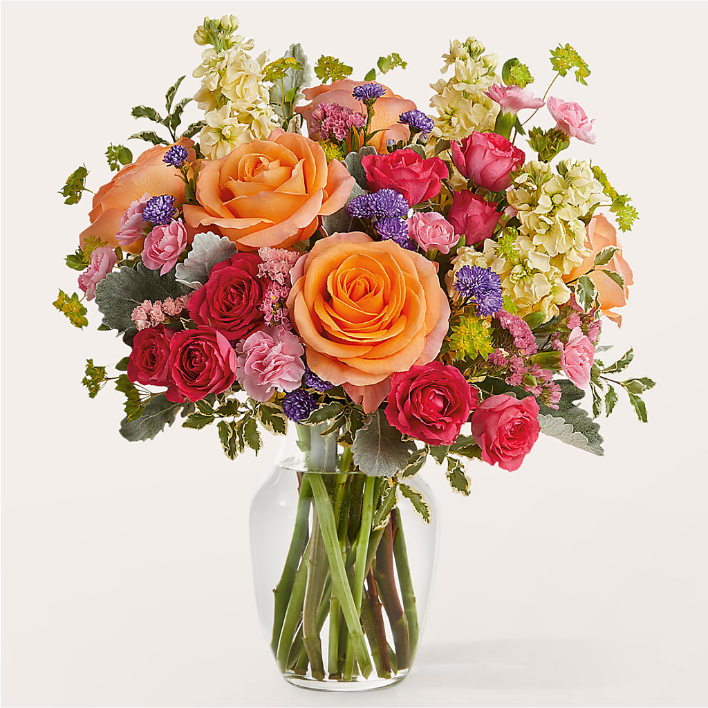 Tangerine Tango Bouquet – Showcase Flowers, San Francisco CA