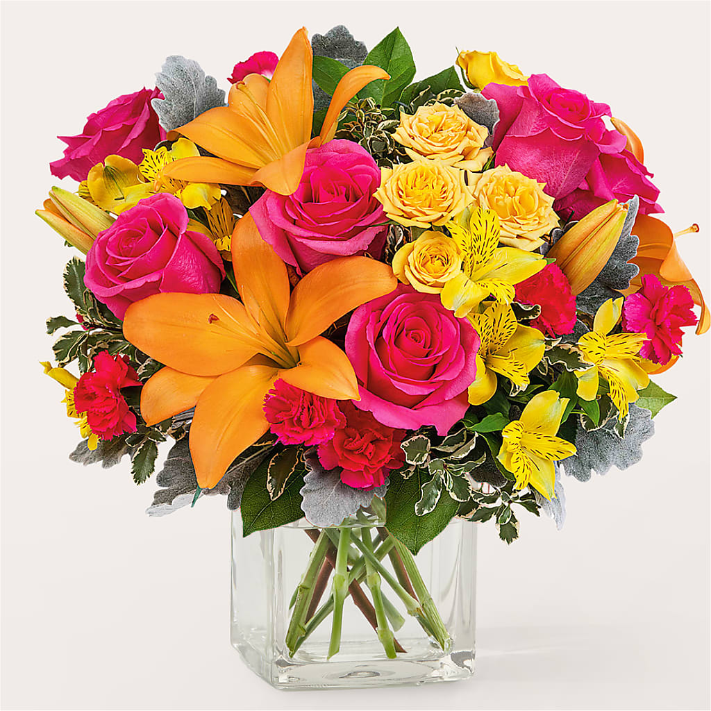 To the Tropics Bouquet – Showcase Flowers, San Francisco CA