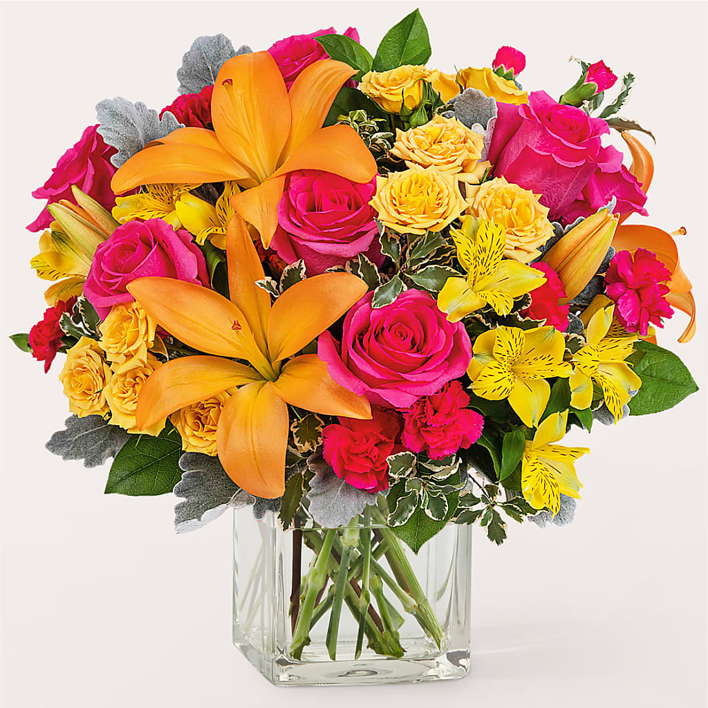 To the Tropics Bouquet – Showcase Flowers, San Francisco CA