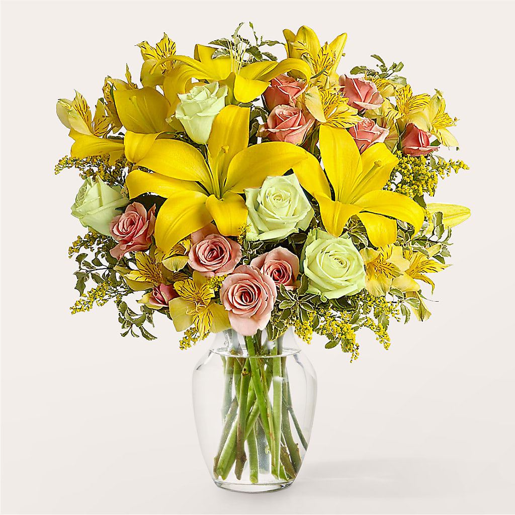 Sunburst Bouquet – Showcase Flowers, San Francisco CA