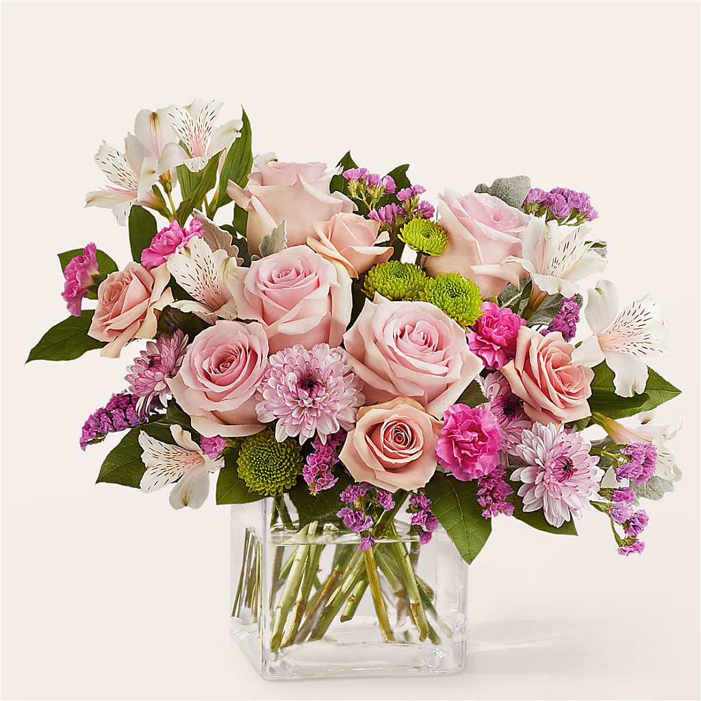 Pink Suede Bouquet – Showcase Flowers, San Francisco CA