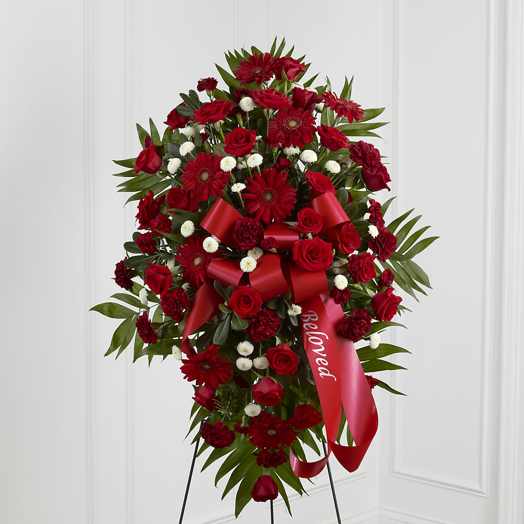Treasured Memories Standing Spray – Showcase Flowers, San Francisco CA