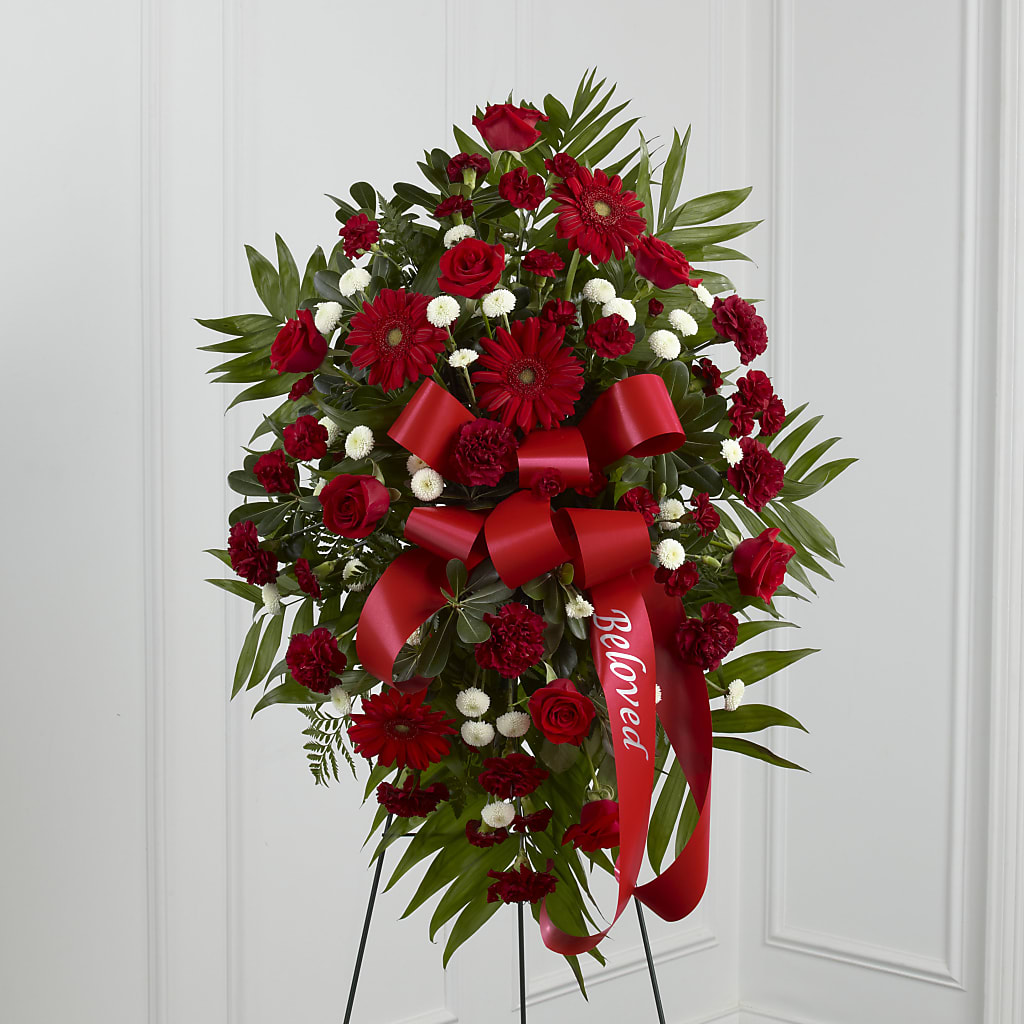 Treasured Memories Standing Spray – Showcase Flowers, San Francisco CA