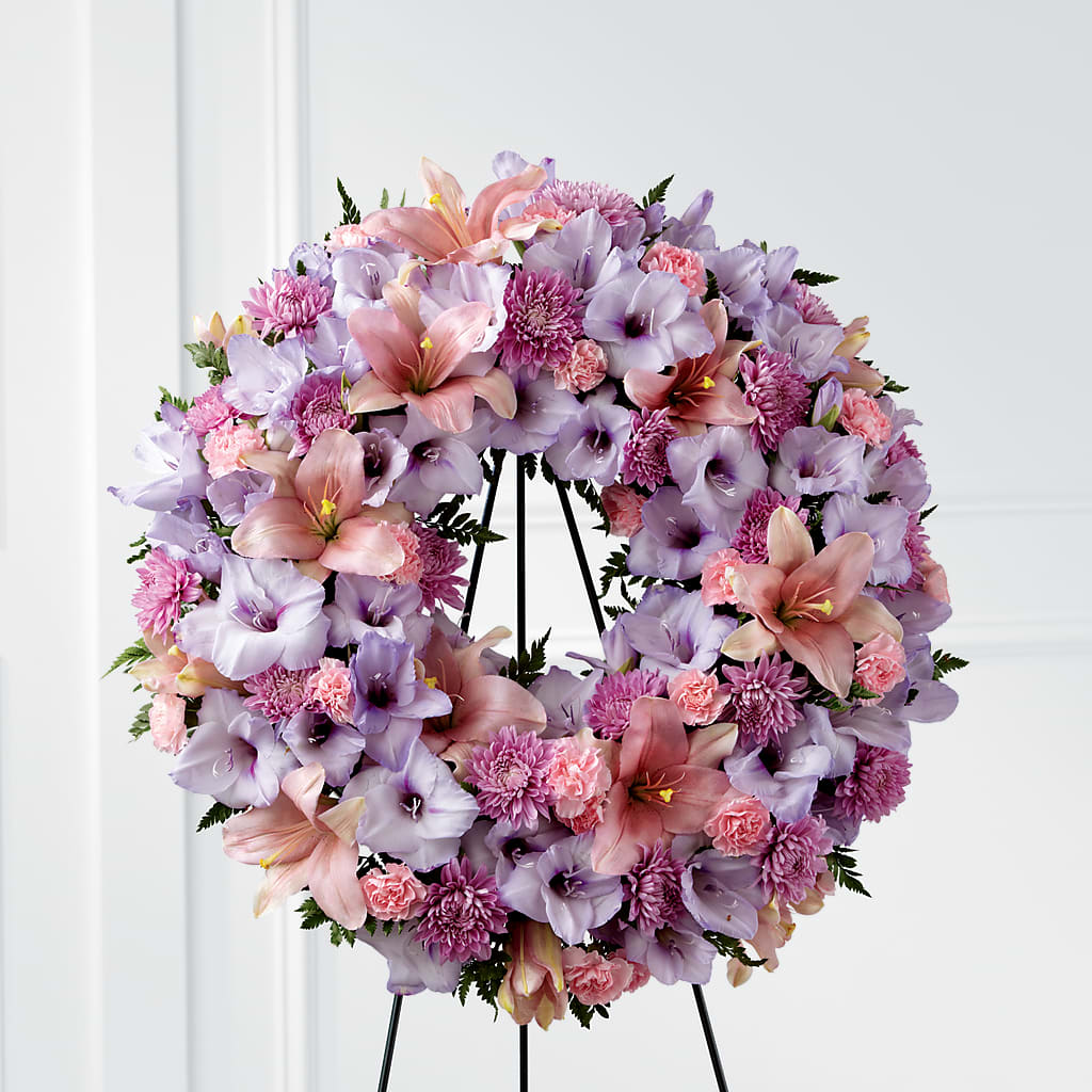 Beloved Friend Wreath – Showcase Flowers, San Francisco CA