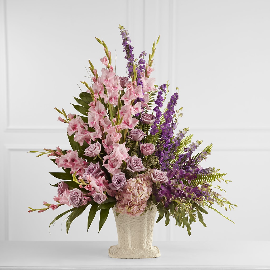 Flowing Garden Arrangement – Showcase Flowers, San Francisco CA