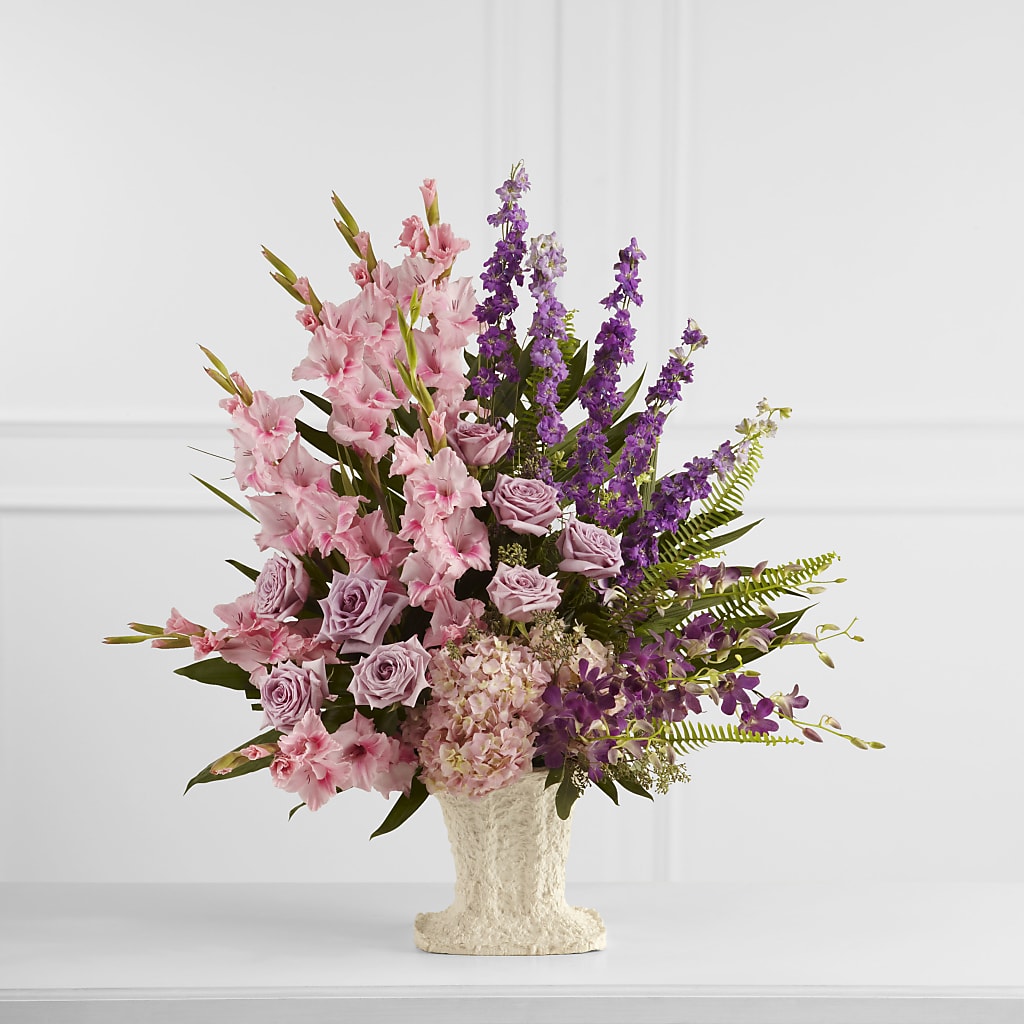 Flowing Garden Arrangement – Showcase Flowers, San Francisco CA