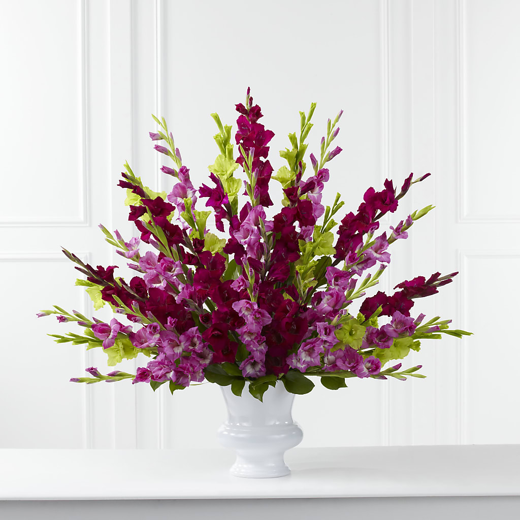 Solemn Offering Arrangement – Showcase Flowers, San Francisco CA
