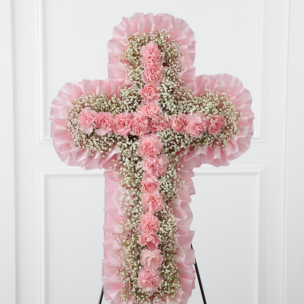 Angel's Cross Easel – Showcase Flowers, San Francisco CA