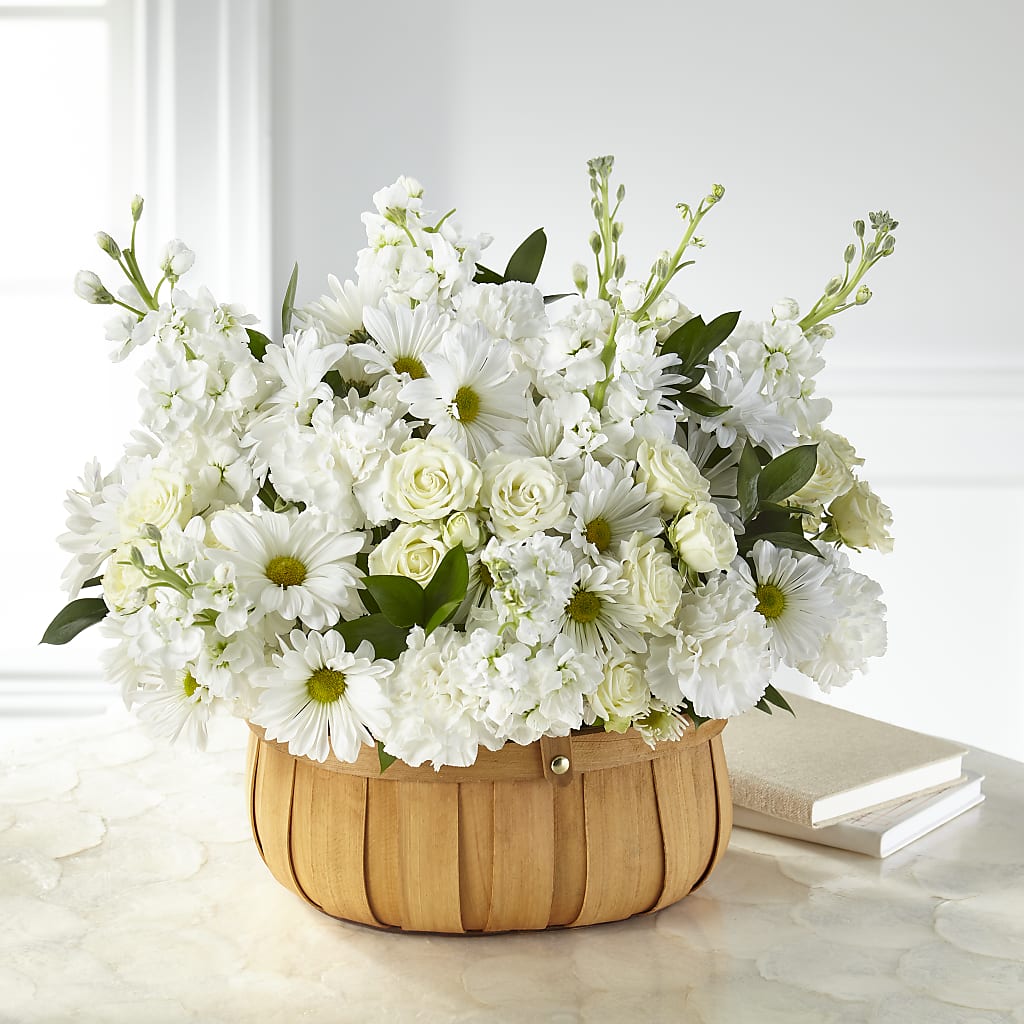 Graceful Garden Basket – Showcase Flowers, San Francisco CA