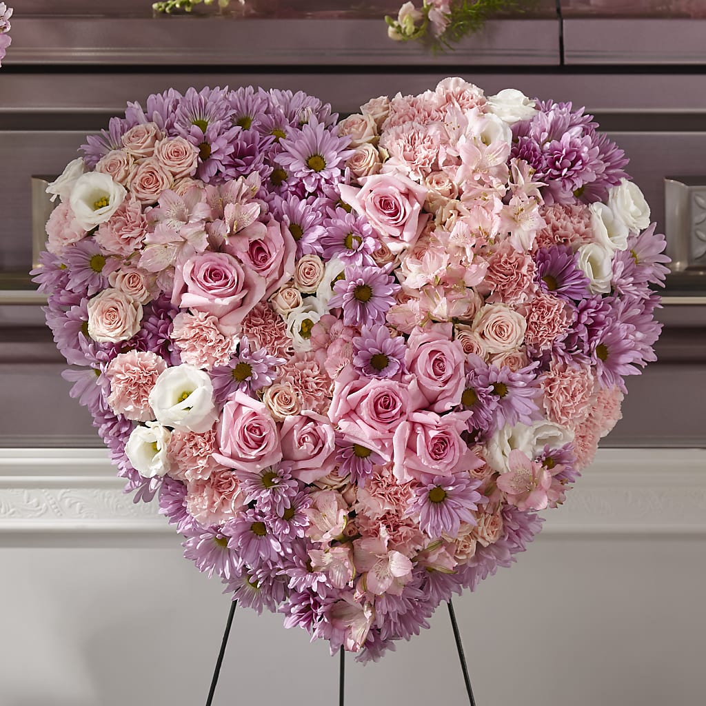 Heaven's Light Heart – Showcase Flowers, San Francisco CA