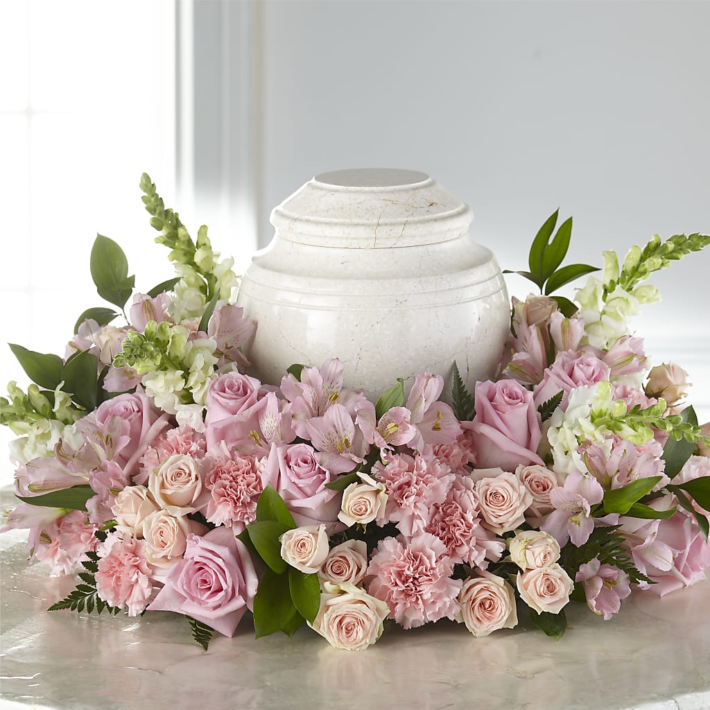 Blooms of Hope Cremation Adornment – Showcase Flowers, San Francisco CA