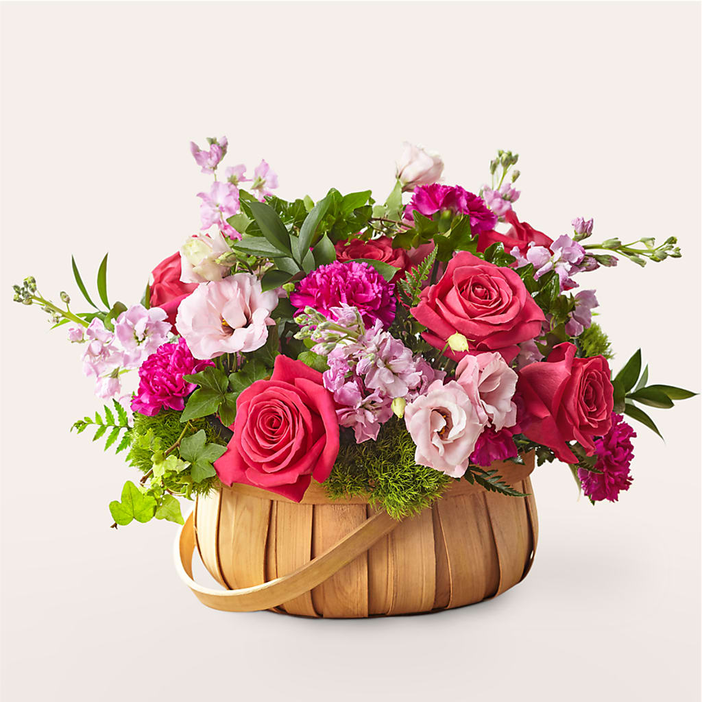 Radiance in Bloom Basket – Showcase Flowers, San Francisco CA