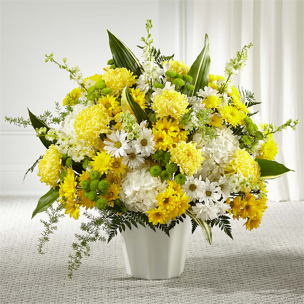 Unity & Grace Floor Basket – Showcase Flowers, San Francisco CA