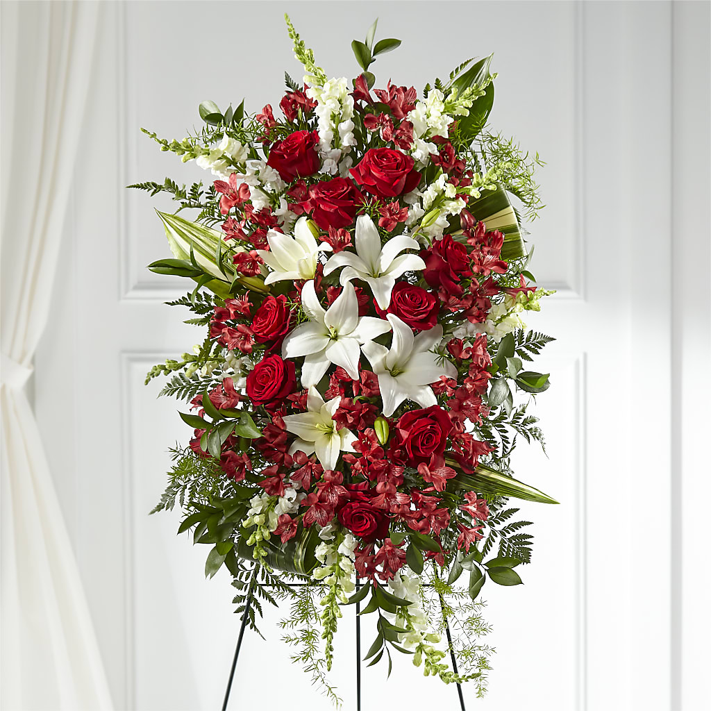 Everlasting Memory Standing Spray – Showcase Flowers, San Francisco CA