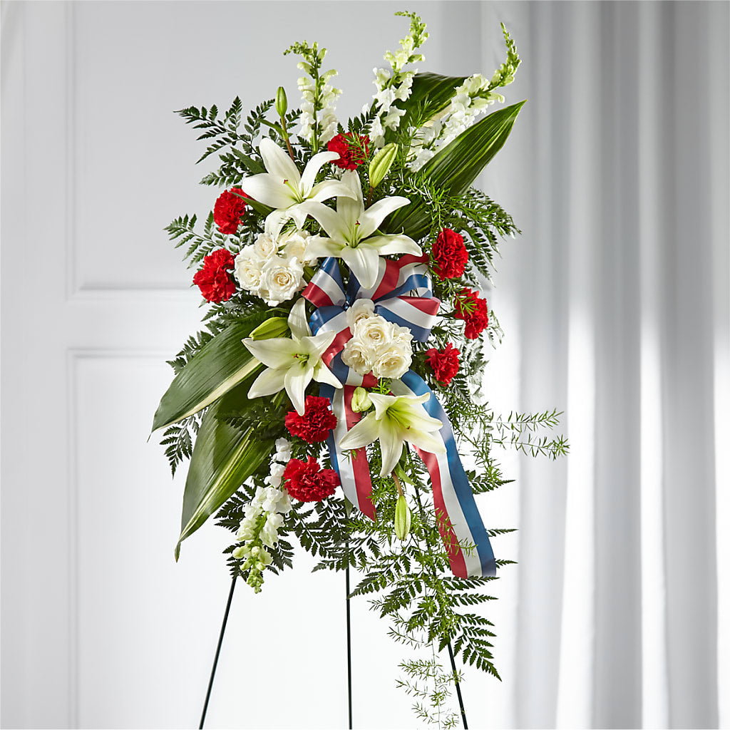 Stars of Life Standing Spray – Showcase Flowers, San Francisco CA