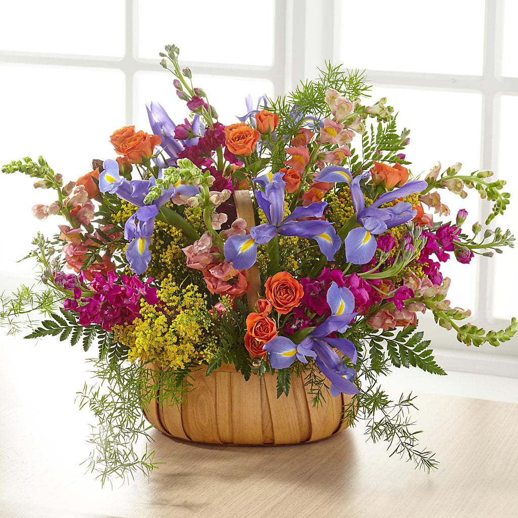Garden of Life Basket – Showcase Flowers, San Francisco CA