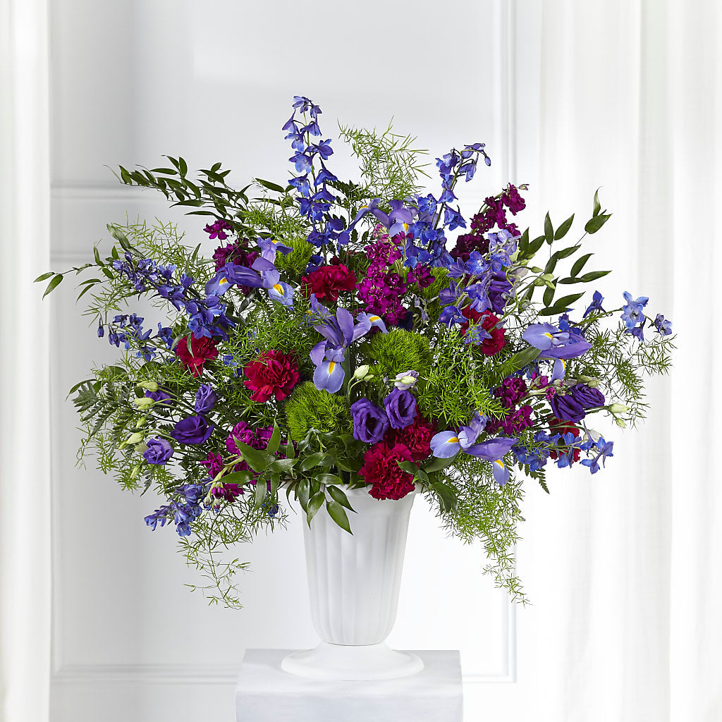Memorial of Life Arrangement – Showcase Flowers, San Francisco CA