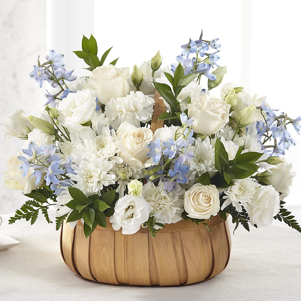 Sincerely Heartfelt Basket – Showcase Flowers, San Francisco CA