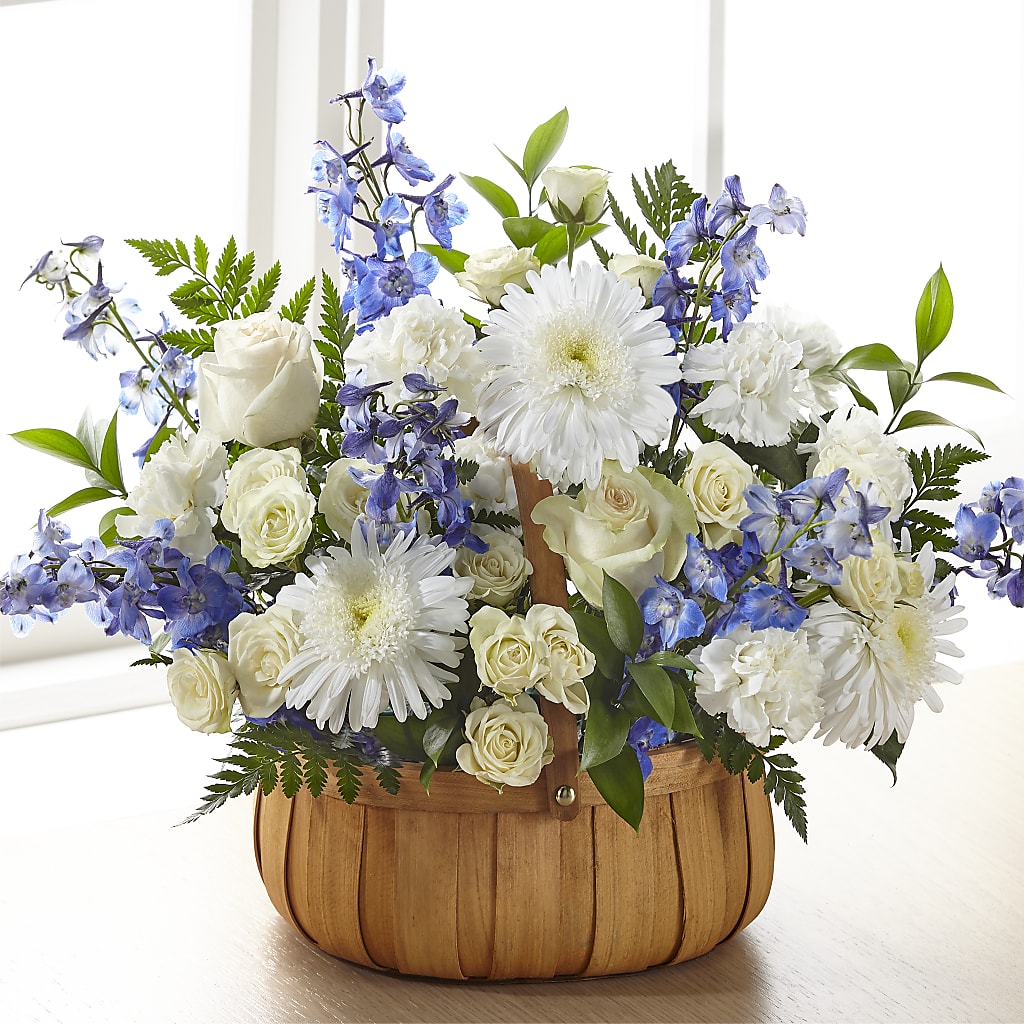 Harmony & Grace Basket – Showcase Flowers, San Francisco CA