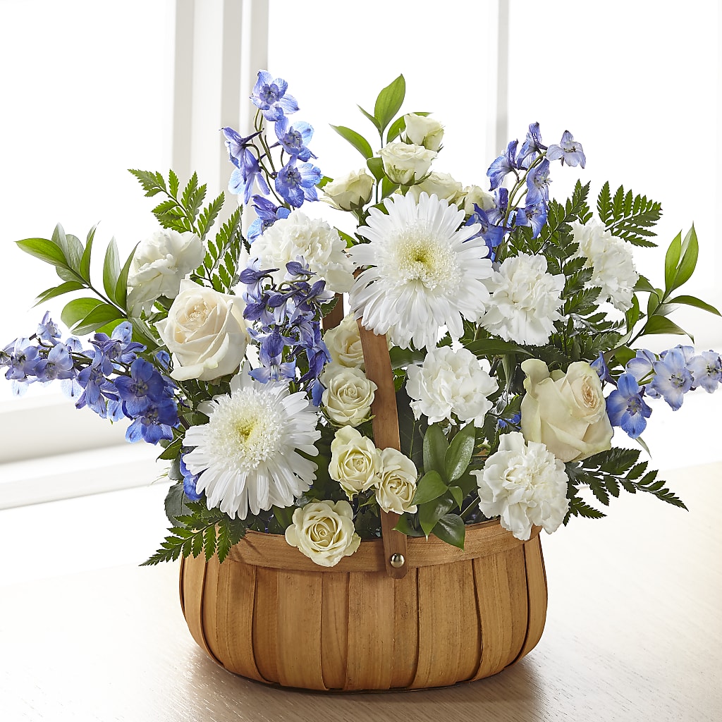 Harmony & Grace Basket – Showcase Flowers, San Francisco CA
