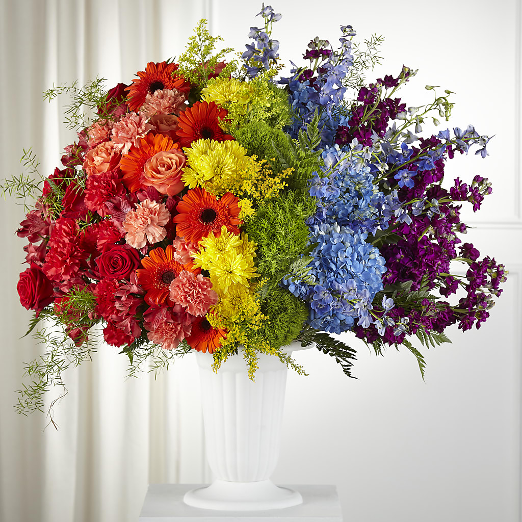Pride & Unity Arrangement – Showcase Flowers, San Francisco CA
