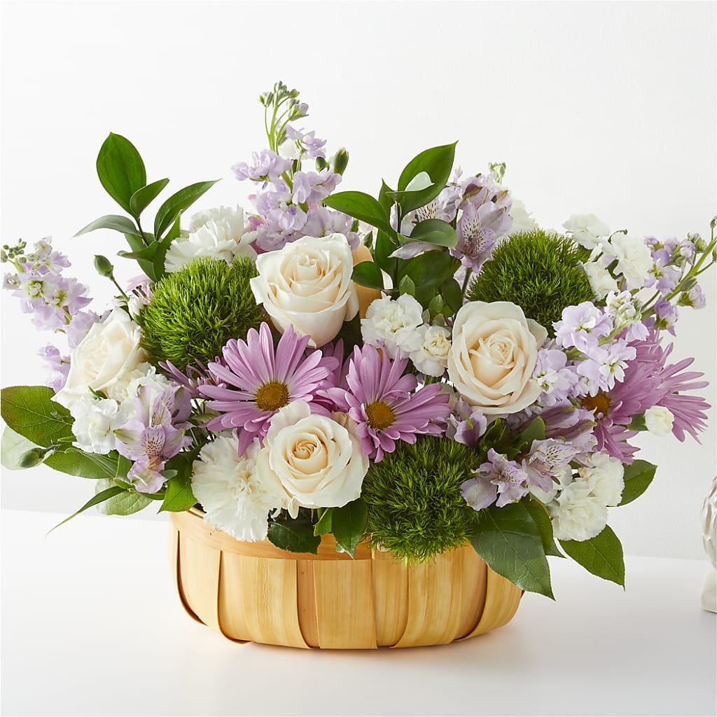 Peace & Love Basket – Showcase Flowers, San Francisco CA