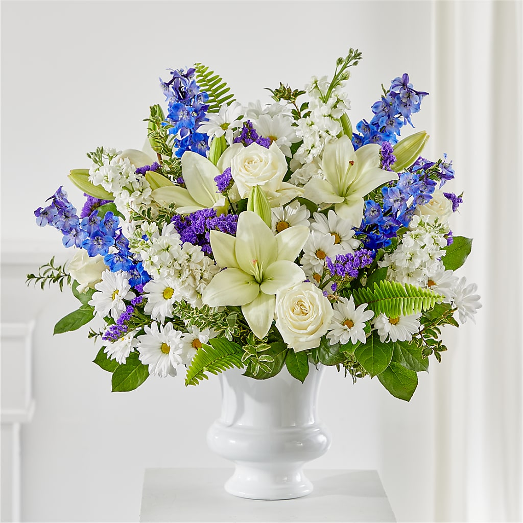 Expressions of Hope Urn Arrangement – Showcase Flowers, San Francisco CA