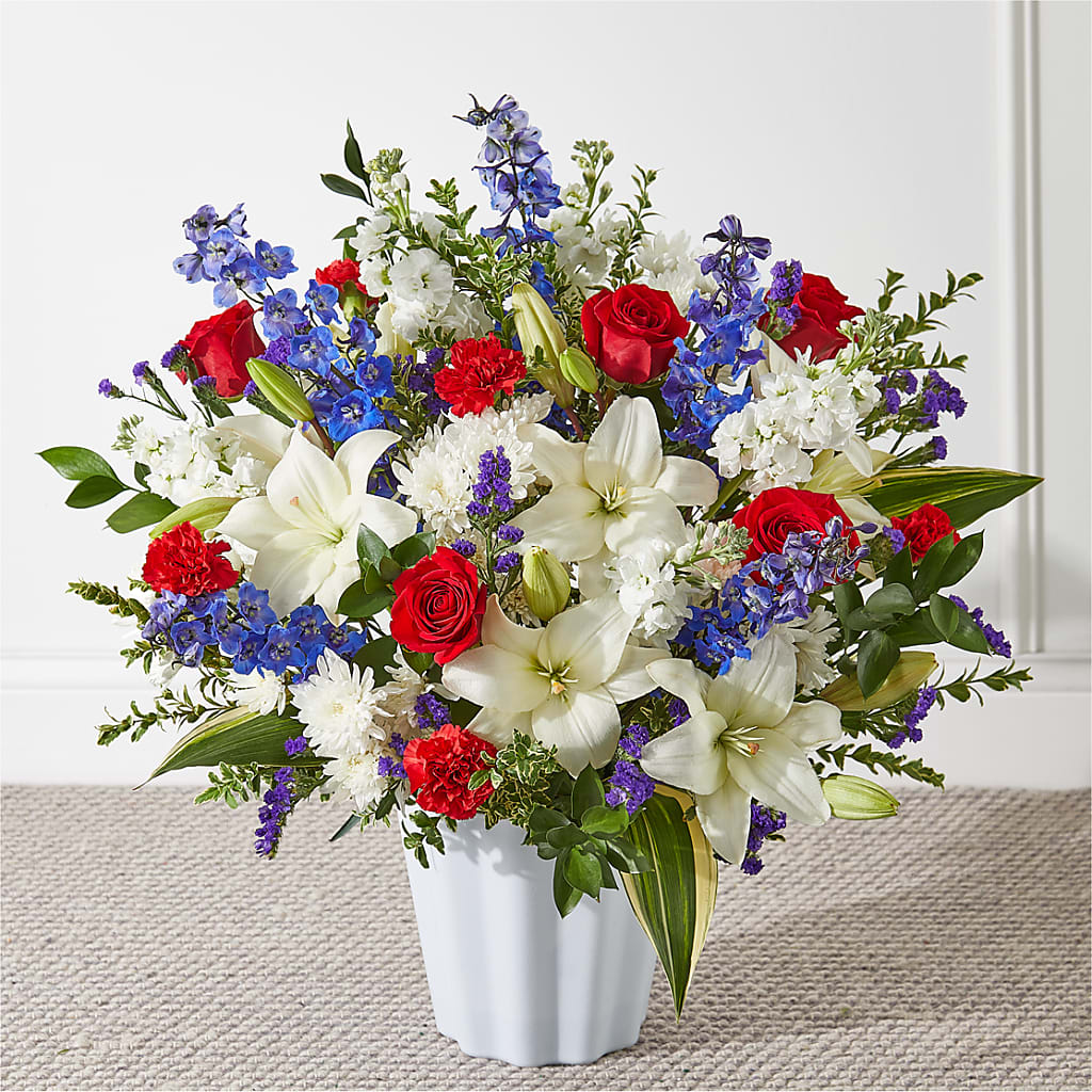 Consoled Floor Basket – Showcase Flowers, San Francisco CA