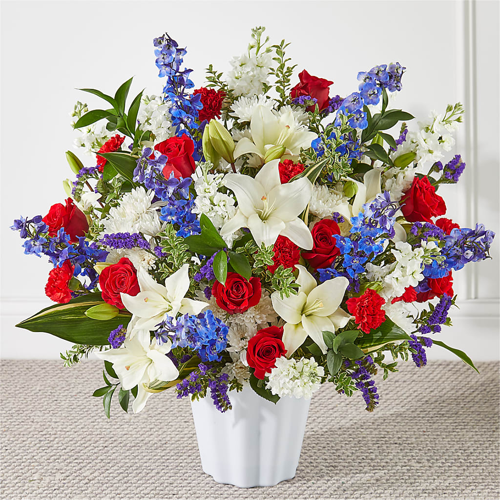Consoled Floor Basket – Showcase Flowers, San Francisco CA