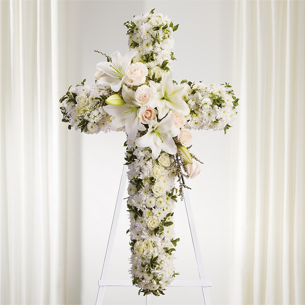 Spiritual Guidance Standing Spray – Showcase Flowers, San Francisco CA