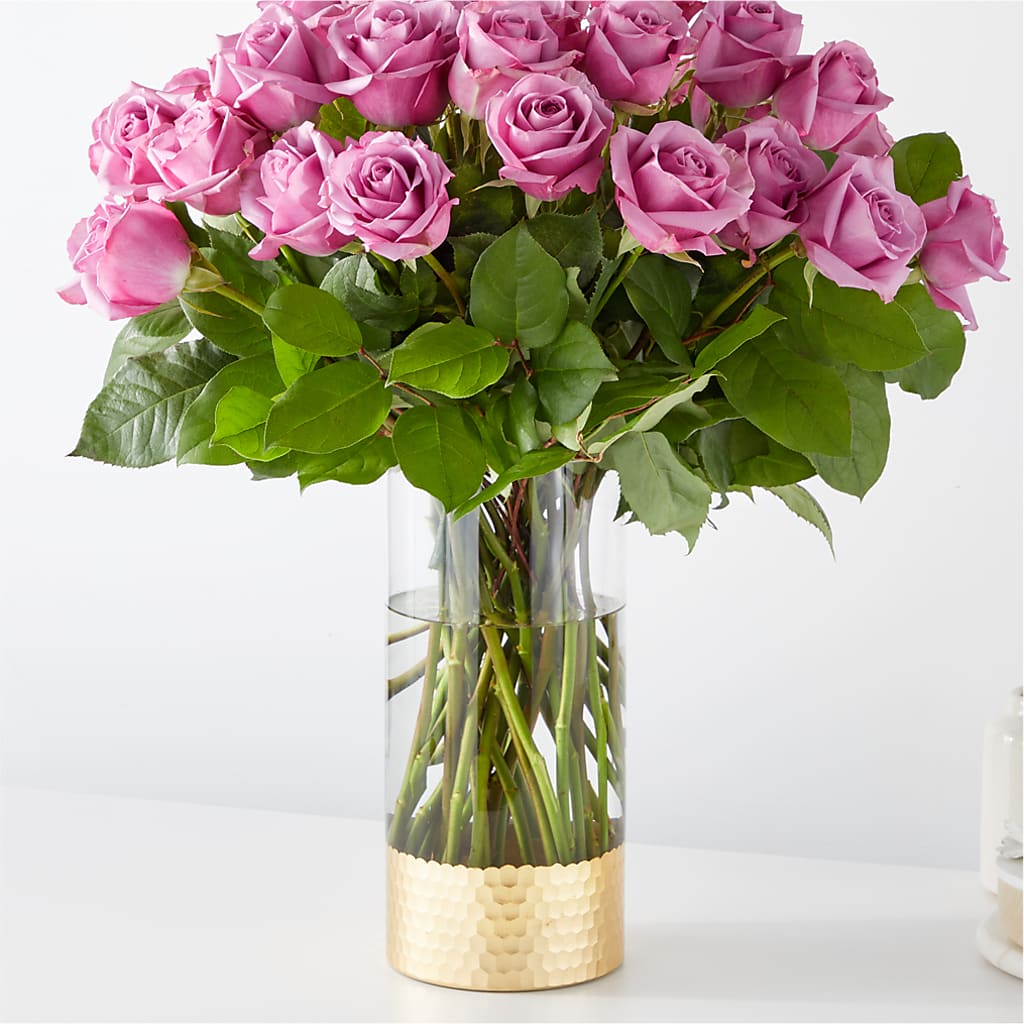 Secret Admirer Lavender Rose Bouquet – Showcase Flowers, San Francisco CA