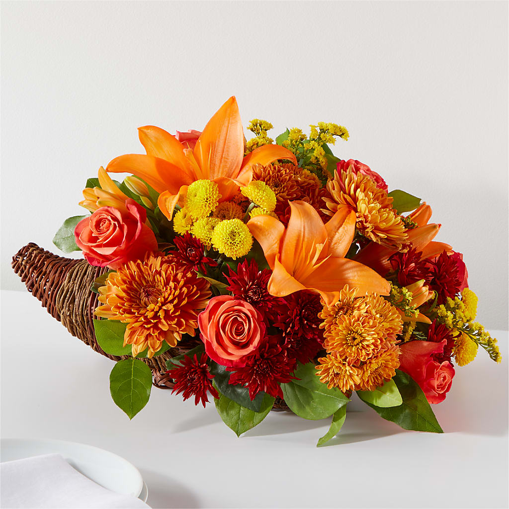 Bouquet of Blessings Cornucopia – Showcase Flowers, San Francisco CA