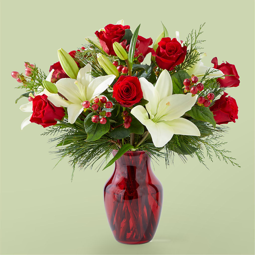 Evergreen Delight Bouquet – Showcase Flowers, San Francisco CA