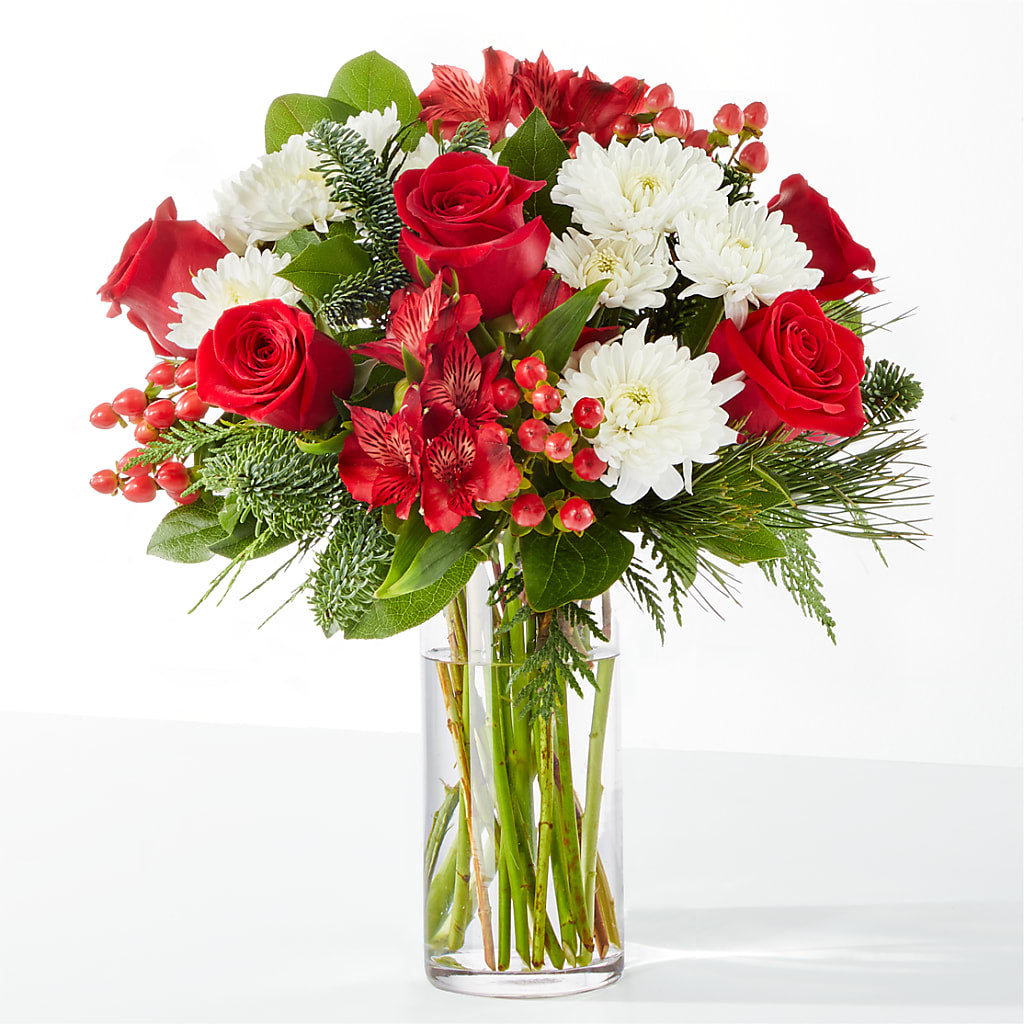 Letters to Santa Bouquet – Showcase Flowers, San Francisco CA